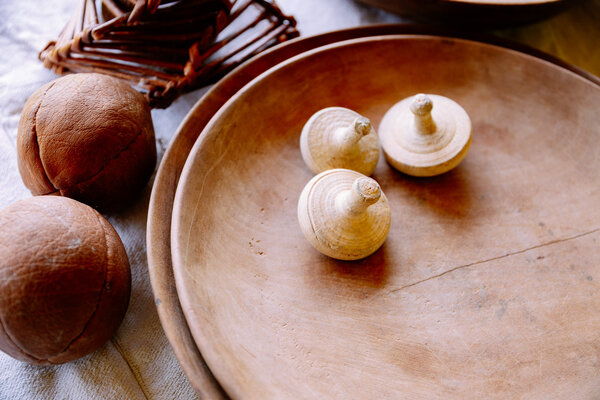 Bild vergr&ouml;&szlig;ern: Alte Spiele mit dem Campus Galli